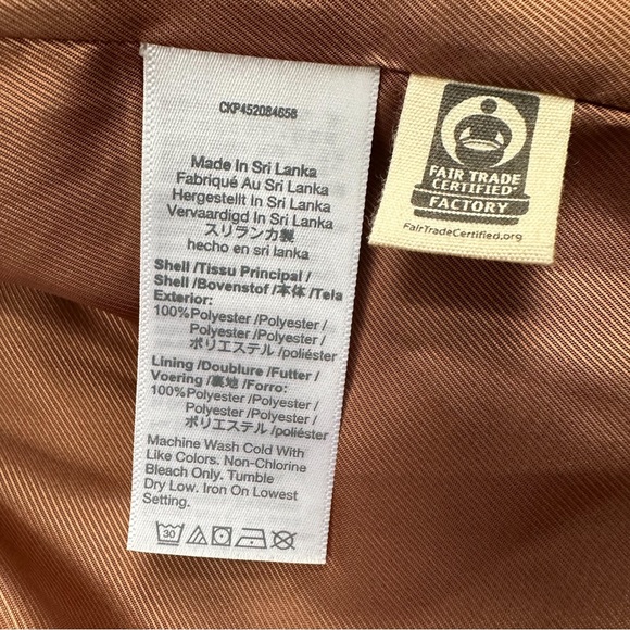 MADEWELL $228 faux fur snap front coat, S. - Picture 9 of 11